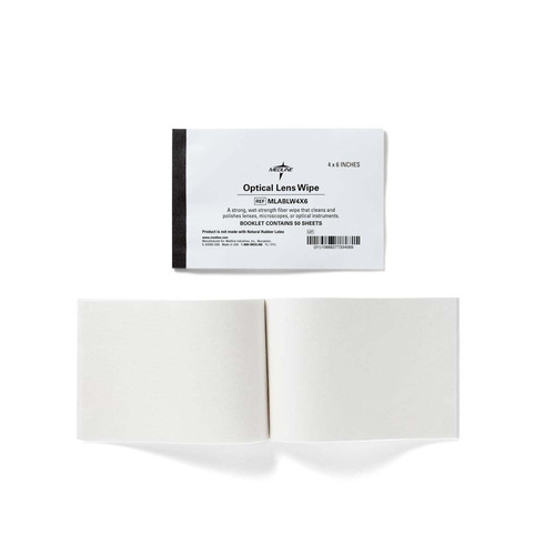MEDMLABLW4X6Z - Medline - Lens Wipes, 4" x 6", 50 Sheets