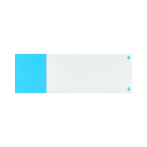MEDMLABSLIDE1BCZ - Medline - Premium Plus Slide, 90&deg;, Ground, Frosted, Blue