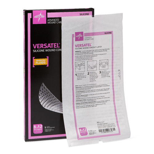 MEDMSC17812EP - Medline - Medline Versatel Contact Layer Dressings, 25 Each per Case