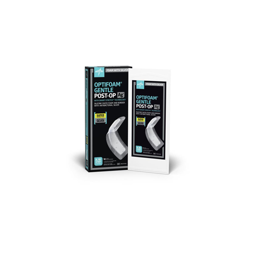 optifoam silver dressing Optifoam Ag+ Foam Dressing with Silver, 4 x 4 Inch