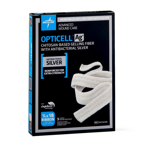 Opticell Ag+ Silver Antibacterial Gelling Fiber Wound