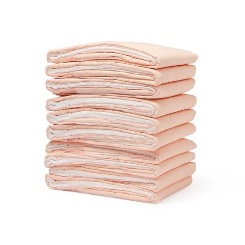 MEDMUP2000F - Medline - Medline FitRight Underpads, Peach, 30" X 36", 100 EA/CS