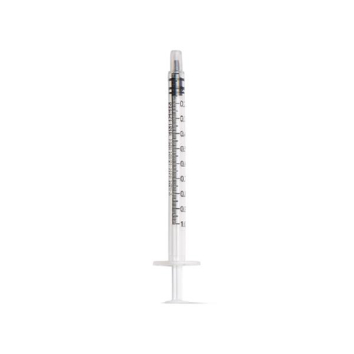 Monoject Oral Medication Syringe 1 mL, Clear (100 Count)