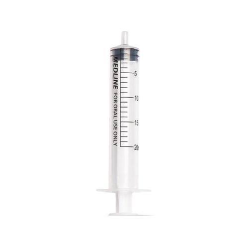 BettyMills: Oral Syringe, Clear, 20 mL - Medline NON65020 CS - Betty Mills