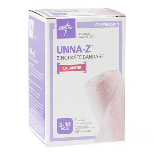 UnnaZ Zinc Oxide Compression Bandages, 1 Each Medline NONUNNA3H EA Betty Mills