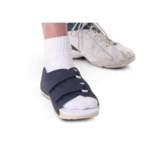 MEDORT30400ML - Medline - Navy Rigid Post-Op Shoe, 12" x 4-1/7", Men's Size L, 1/EA