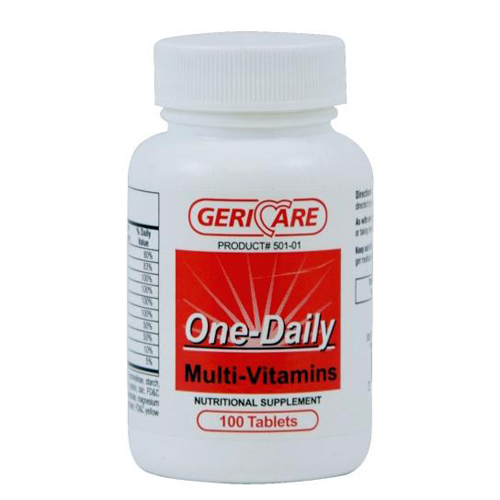 BettyMills Multivitamin Tablets GeriCare OTC050101 BO