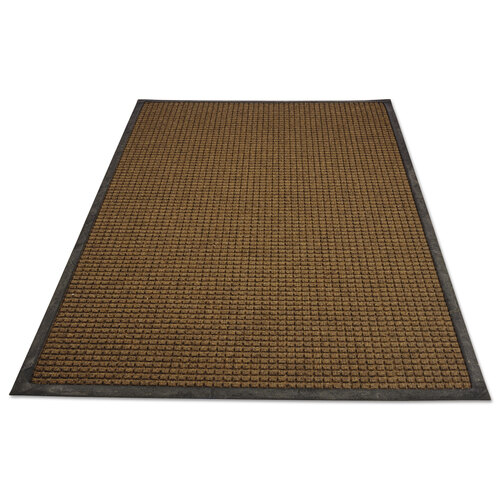MLLWG040614 - Millennium Mat Company - WaterGuard Indoor/Outdoor Scraper Mat, 48 x 72, Brown