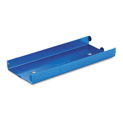 MMF INDUSTRIES 211010508 Rolled Coin Storage Tray,Blue 