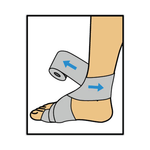 MMM207314 - 3M - Elastic Bandage with E-Z Clips, 3 x 64