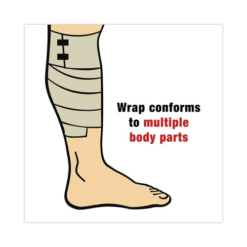 MMM207314 - 3M - Elastic Bandage with E-Z Clips, 3 x 64