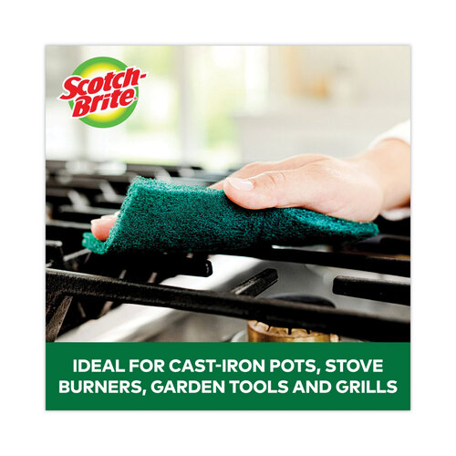 Scotch-Brite 6 in. General Purpose Scouring Pad (10-Pack) MMM96CC