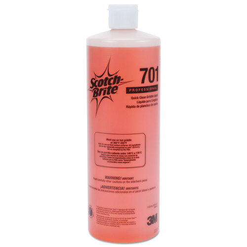 MMM26012 - 3M - Scotch-Brite&trade; Quick Clean Griddle Liquid, 1 qt. Bottle