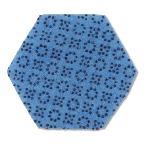 MMM3000HEX - 3M - Low Scratch Scour Sponge 3000HEX, 4.45 x 3.85, Blue, 16/Carton