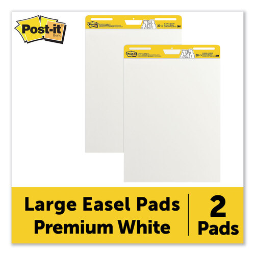MMM559 - 3M - Vertical-Orientation Self-Stick Easel Pads, Unruled, 25 x 30, White, 30 Sheets, 2/Carton