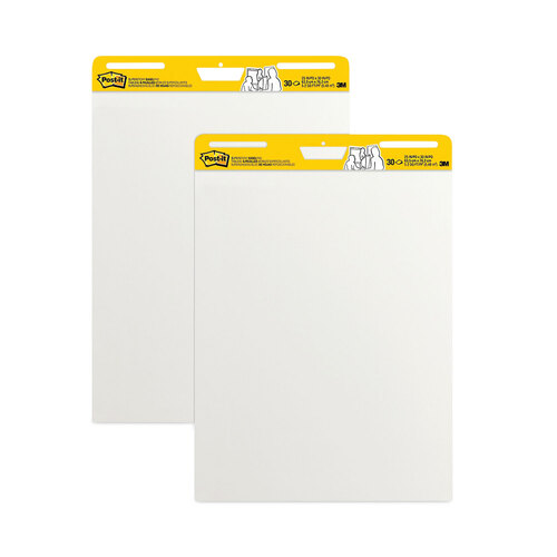 Post-it Easel Pads Super Sticky Vertical-Orientation Self-Stick