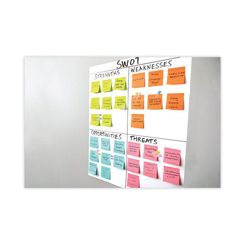 MMM559RP - 3M - Vertical-Orientation Self-Stick Easel Pads, Green Headband, Unruled, 25 x 30, White, 30 Sheets, 2/Carton