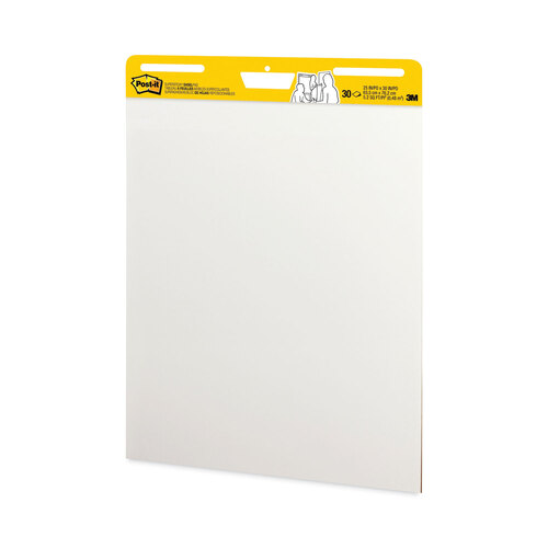 MMM559VAD - 3M - Vertical-Orientation Self-Stick Easel Pad Value Pack, Unruled, 25 x 30, White, 30 Sheets, 4/Carton