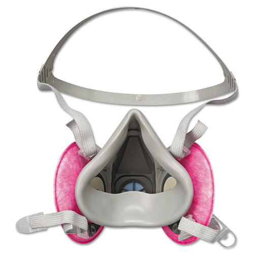 MMM6291 - 3M OH&ESD - Half Facepiece Respirator 6000 Series, Reusable, Medium