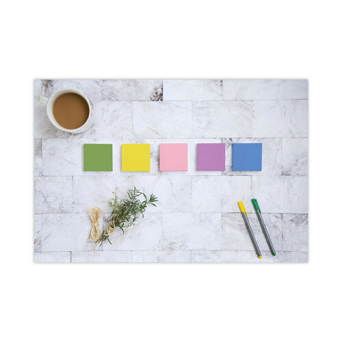 MMM65414AU - 3M - Original Pads in Floral Fantasy Collection Colors, Value Pack, 3&quot; x 3&quot;, 100 Sheets/Pad, 14 Pads/Pack