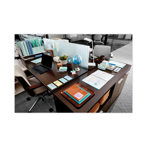 MMM654AST - 3M - Original Pads in Beachside Cafe Collection Colors, 3&quot; x 3&quot;, 100 Sheets/Pad, 12 Pads/Pack