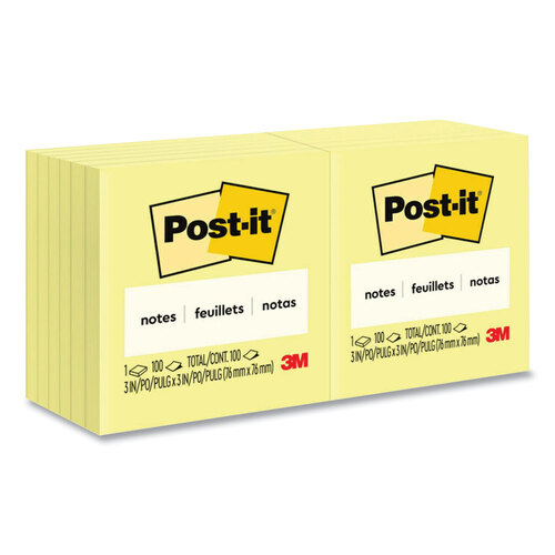 POST-IT Bloc-note adhésif Notes, 76 x 76 mm, Poptimistic - Bloc
