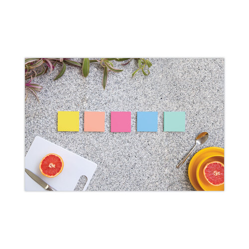 MMM6603SSJOY - 3M - Note Pads in Summer Joy Collection Colors, 4&quot; x 6&quot;, Note Ruled, Summer Joy Collection Colors, 90 Sheets/Pad, 3 Pads/Pack