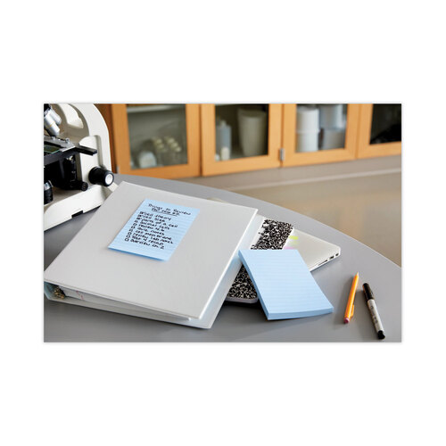 MMM660RPA - 3M - Original Recycled Note Pads, Note Ruled, 4&quot; x 6&quot;, Sweet Sprinkles Collection Colors, 100 Sheets/Pad, 5 Pads/Pack