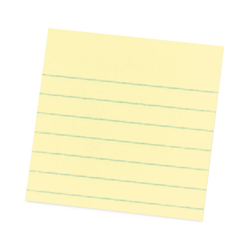 MMM67512SSCP - 3M - Pads in Canary Yellow, Cabinet Pack, Note Ruled, 4&quot; x 4&quot;, 90 Sheets/Pad, 12 Pads/Pack