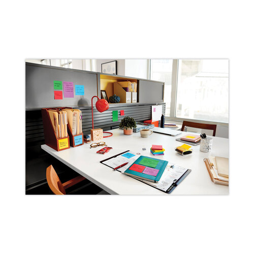 Post-it® Notes Super Sticky Pads in Playful Primary Colors - 3M 6228SSAN PK  - Betty Mills