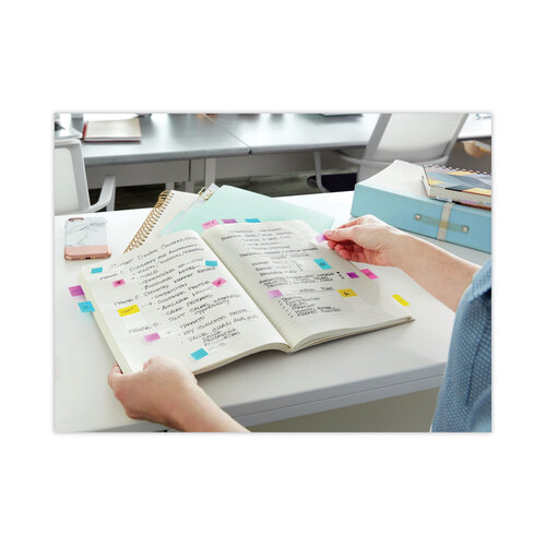 MMM680BG2 - 3M - Standard Page Flags in Dispenser, Bright Green, 100 Flags/Dispenser