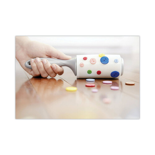 MMM830RS48 - 3M - Lint Roller, Extra Sticky, Heavy-Duty Handlle, 48 Sheets/Roll