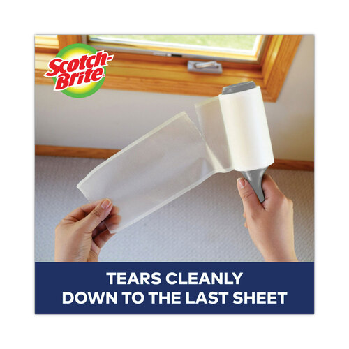 MMM830RS48 - 3M - Lint Roller, Extra Sticky, Heavy-Duty Handlle, 48 Sheets/Roll
