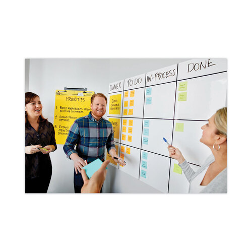 MMMDEF3X2 - 3M - Dry Erase Surface with Adhesive Backing, 36 x 24, White Surface