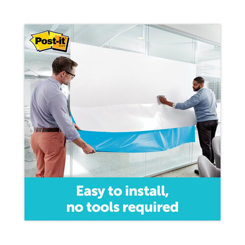 MMMDEF3X2 - 3M - Dry Erase Surface with Adhesive Backing, 36 x 24, White Surface