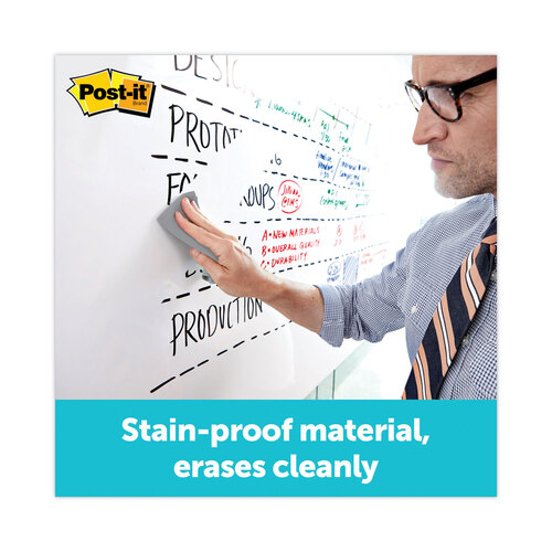 MMMDEF3X2 - 3M - Dry Erase Surface with Adhesive Backing, 36 x 24, White Surface