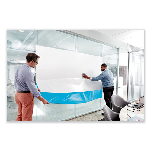 MMMDEF6X4 - 3M - Dry Erase Surface with Adhesive Backing, 72 x 48, White Surface