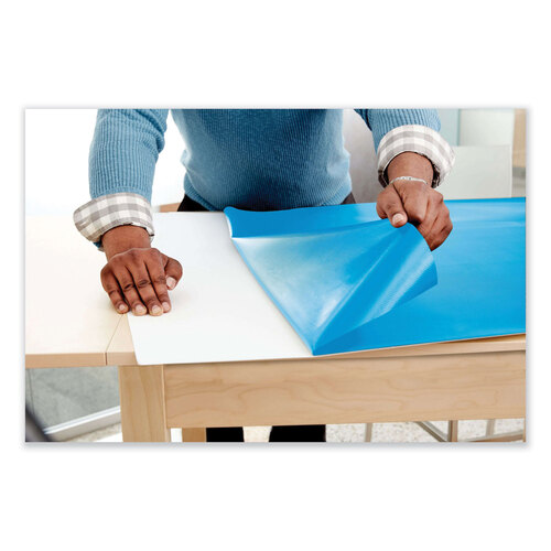 MMMDEF8X4 - 3M - Dry Erase Surface with Adhesive Backing, 96 x 48, White Surface