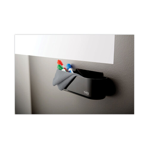 MMMDEFTRAY - 3M - Dry Erase Accessory Tray, 8.5 x 3 x 5.25, Black