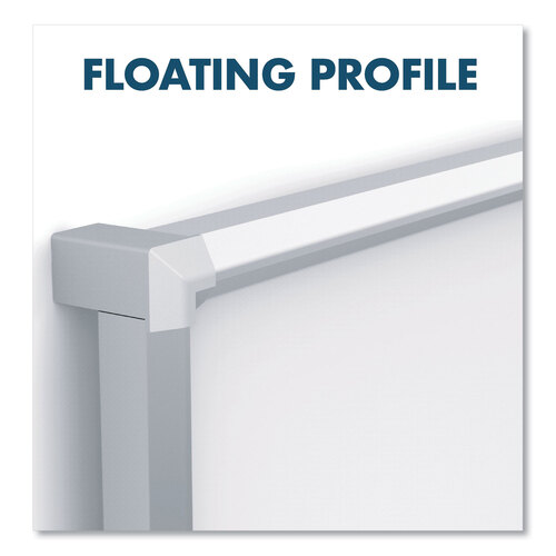 MMMDEP7248A - 3M - Porcelain Dry Erase Boards, Widescreen, 72 x 48, White Surface, Aluminum Frame