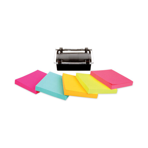 MMMDS330SSVA - 3M - Pop-up Dispenser Value Pack, For 3 x 3 Pads, Black/Clear, Includes (12) Marrakesh Rio de Janeiro Super Sticky Pop-up Pad
