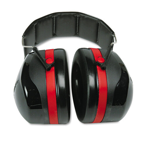 MMMH10A - 3M - PELTOR OPTIME 105 High Performance Ear Muffs H10A, 30 dB NRR, Black/Red