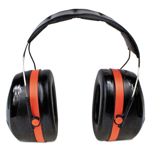 MMMH10A - 3M - PELTOR OPTIME 105 High Performance Ear Muffs H10A, 30 dB NRR, Black/Red