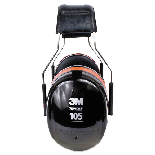 MMMH10A - 3M - PELTOR OPTIME 105 High Performance Ear Muffs H10A, 30 dB NRR, Black/Red