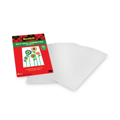 MMMLS854SS10 - Scotch Self-Sealing Laminating Sheets