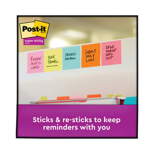 MMMR33010SSMIA - 3M - Pop-up 3 x 3 Note Refill, 3&quot; x 3&quot;, Supernova Neons Collection Colors, 90 Sheets/Pad, 10 Pads/Pack