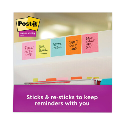 MMMR3306SSMIA - 3M - Pop-up 3 x 3 Note Refill, 3&quot; x 3&quot;, Supernova Neons Collection Colors, 90 Sheets/Pad, 6 Pads/Pack