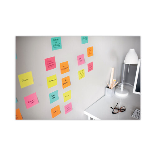 MMMR3306SSMIA - 3M - Pop-up 3 x 3 Note Refill, 3&quot; x 3&quot;, Supernova Neons Collection Colors, 90 Sheets/Pad, 6 Pads/Pack