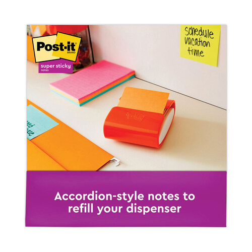 MMMR3306SSUC - 3M - Pop-up 3 x 3 Note Refill, 3&quot; x 3&quot;, Energy Boost Collection Colors, 90 Sheets/Pad, 6 Pads/Pack