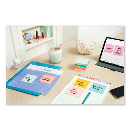 MMMR330AP - 3M - Original Pop-up Refill, 3&quot; x 3&quot;, Beachside Cafe Collection Colors, 100 Sheets/Pad, 6 Pads/Pack